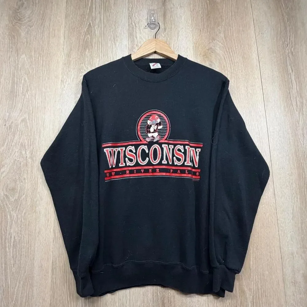 Jerzees Men's Black Sweatshirt